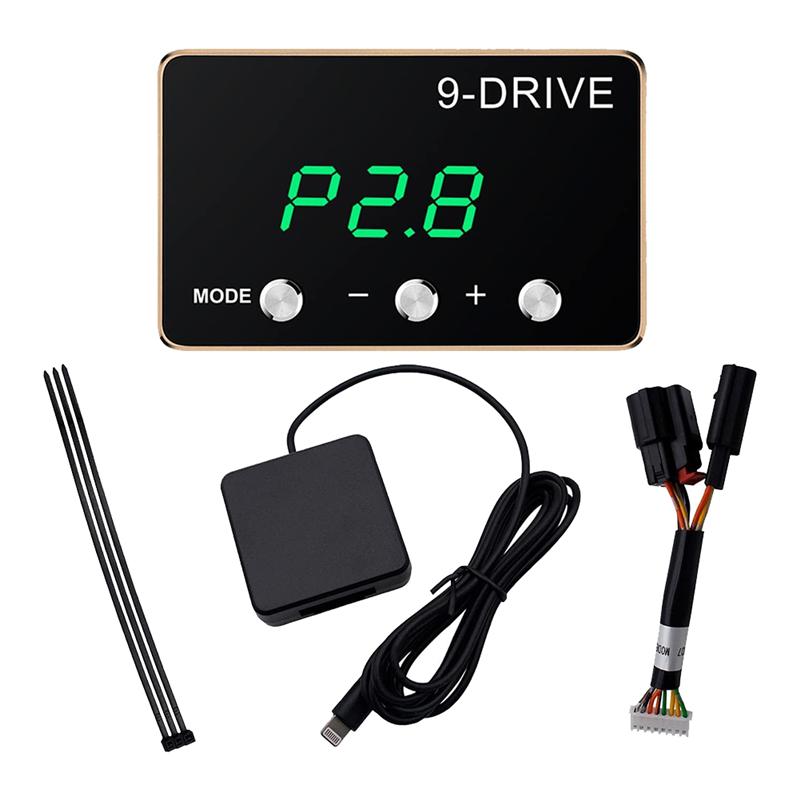 New!Throttle Response Controller 9 Drive Replacement Accessories Fit For JEEP JK Dodge RAM 1500