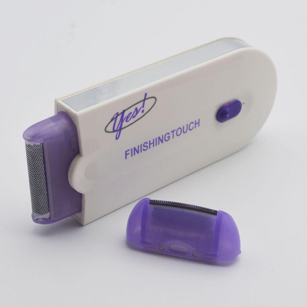 Electric Blue Light Induction Hair Removal Shaver for Women