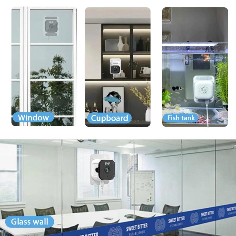 OKAM PRO APP HD 5МП 5X ЗУМ Беспроводная Камера для Окна 5G WiFi Внутренняя Двусторонняя Связь Отслеживание Движения Цветное Ночное Видение IP CCTV