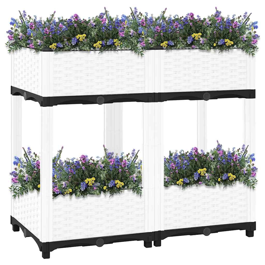 Raised Garden Bed 80 x 40 x 71 cm Polypropylene