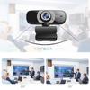 Веб-камера Широкоугольная Full HD 1080p Веб-камера 2 мегапикселя Функция коррекции фигуры Микрофон USB-подключение ZOOM Совместимость со Skype Встречи Видеозвонки Пульт дистанционного управления