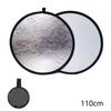 Отражатель 5 в 1 2 в 1 30 см 60 см 80 см 110 см серебристый белый золотой портативный складной мягкий свет круглый для фотостудии