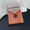 17-Key Okoume Kalimba Thumb Piano