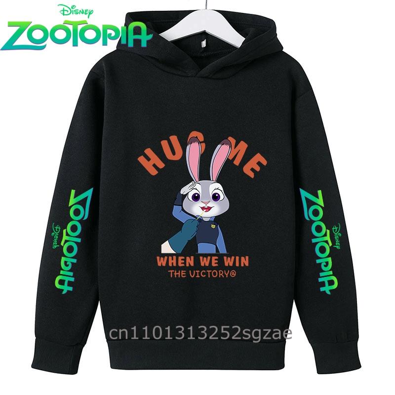 Сезон обнимашек стал еще милее! Наша толстовка с капюшоном «Зверополис Джуди Хоппс» для детей — это идеальное сочетание мультяшного веселья и комфорта.