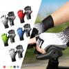 1 Pair Bike Gloves for Men Cycling Gloves Half Finger Padded Road Biking Gloves Womens Bicycle Riding Glove