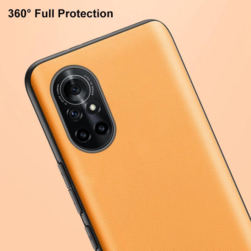 Роскошный кожаный чехол для телефона Honor 50 Lite 70 8A 8X 10i 30i, матовый чехол для Huawei Mate 20X 40 P50 Pro Nova 7i 8i 7 8 9 SE