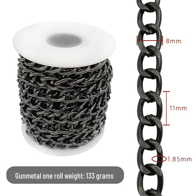 Трансграничное DIY ожерелье ручной работы: Полуфабрикаты из металла и алюминия, цепочки, ювелирная фурнитура