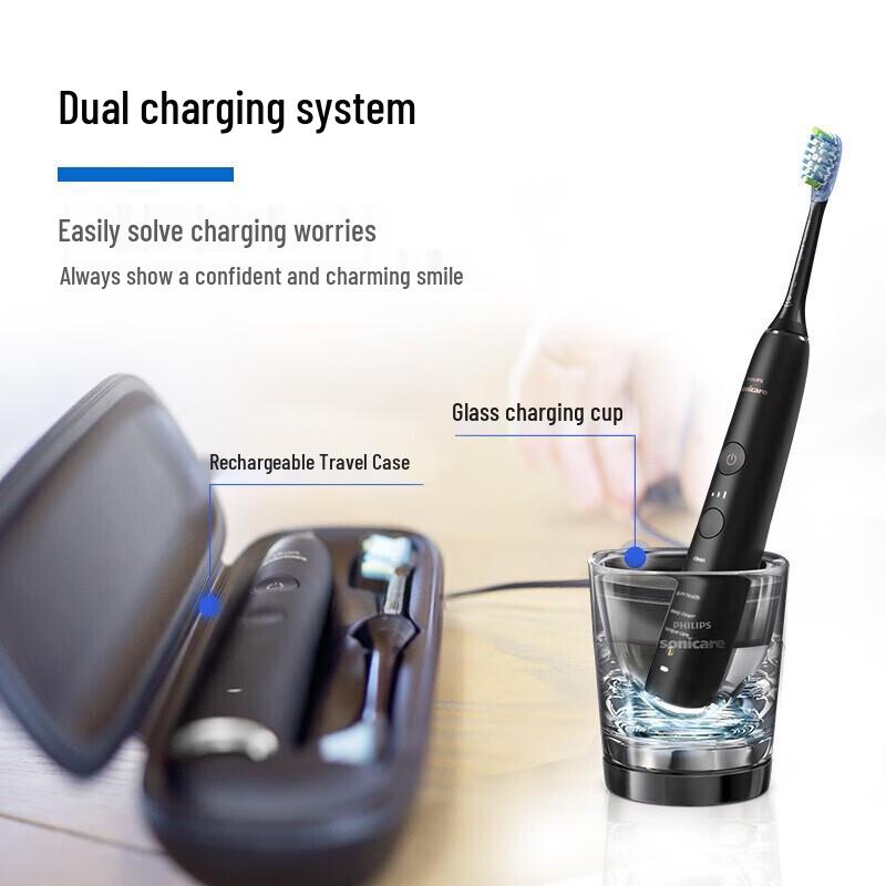 Philips Sonicare DiamondClean Smart Electric Toothbrush HX9924/12 CN plug (adapter included)