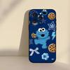Cookies Monster Phone Case For IPhone 17/16/15/13/14 Pro Max/ 11Plus/X/Xr/Xs Max/12mini