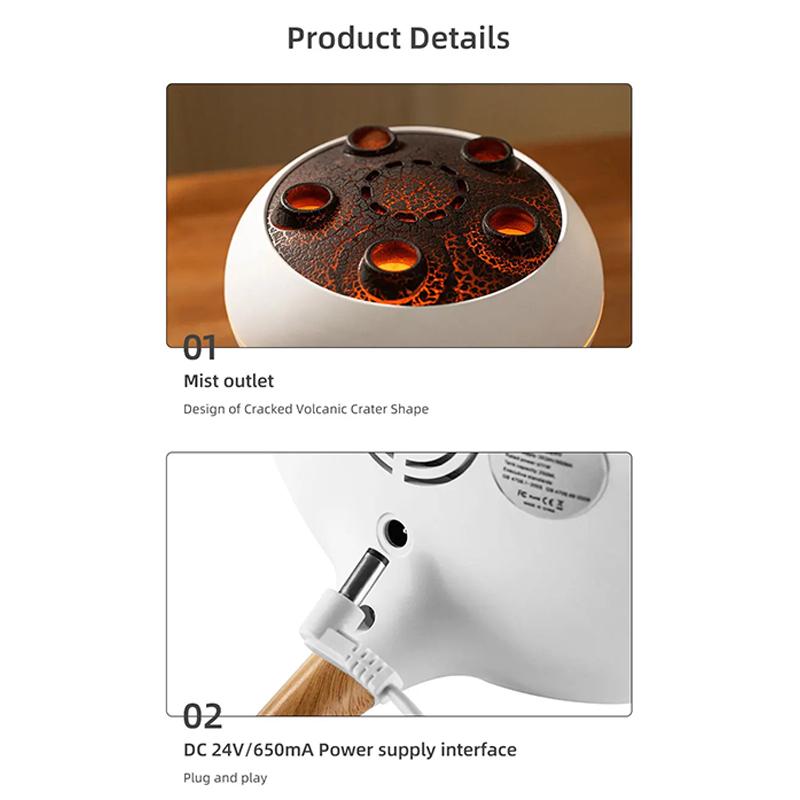 Динамический увлажнитель воздуха в виде медузы 250 мл, диффузор эфирных масел, пульт дистанционного управления, увлажнитель для спальни с 7 разноцветными ночниками