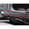 Leather Handbrake Cover for Mazda 3 2014-2017 / CX3 2016-2017 / CX5 2013-2015 / 6 2014-2015 (Red Thread +  Leather)