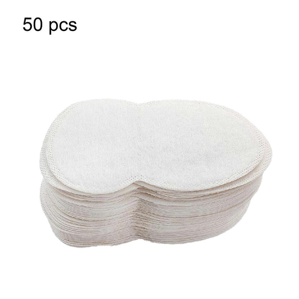 50Pcs Women Men Underarm Anti Perspiration Sweat Absorbing Pad Deodorant Shield
