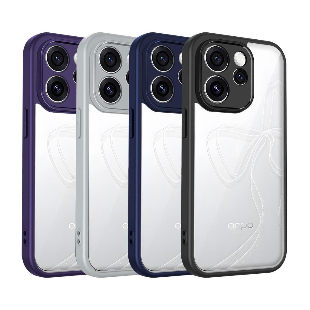 Прозрачный защитный чехол для телефона OPPO Reno16F/Reno15Pro/Reno14 с точными вырезами