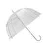 Simple Transparent Umbrella White Finish