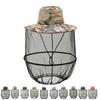 Repellent Protection Mosquito Hat Foldable Bucket Hat Summer Insect Proof Cap  for Men Women