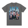 Футболка с принтом Jack Abbott, футболка в ретро-стиле Jack Abbott, подходит для унисекс и женской уличной одежды