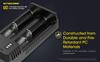 NITECORE UI2 USB Portable Charger for IMR/Lithium-ion Rechargeable Batteries, 2 Slots