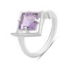 Silver Ring with Natural Amethyst 1.492ct, Item Weight 3.33 Gr (2189312)