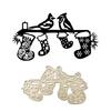 Christmas Themed Cutting Dies Carbon Steel Embossing Die Cut Templates For Scrapbooking Photo Album Planner Decoration