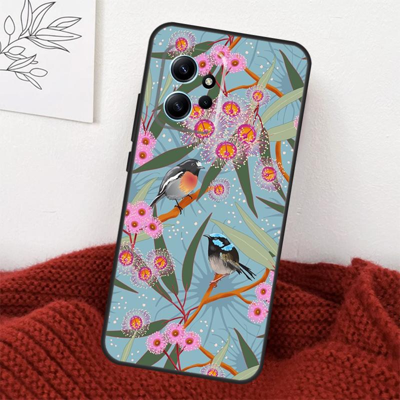 Robins Bird Case For Xiaomi Redmi Note 14 13 12 11 10 15 Pro Plus Cover For Redmi 15 15C 10C 12C 13C 14C