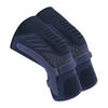 Compression Knee Brace Sleeves Breathable Knit Non-Slip Knee Support with Double-sided Spring Stabilizers