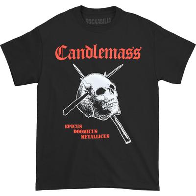 Мужская футболка Candlemass Epicus Doomicus Metallicus X-Large Черная
