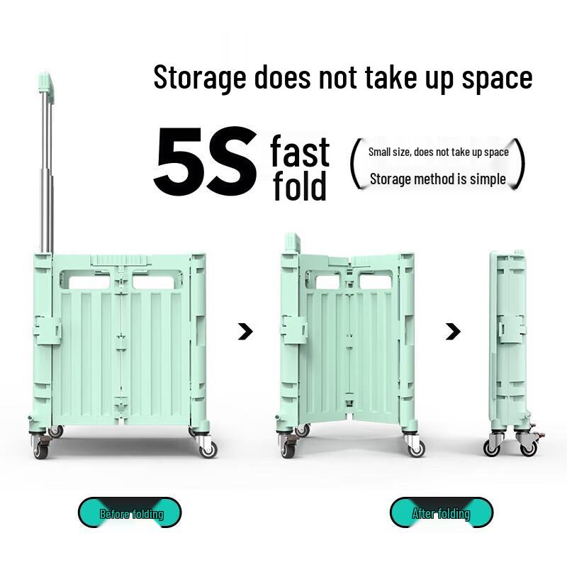 Shuangyou Portable Folding Shopping Cart