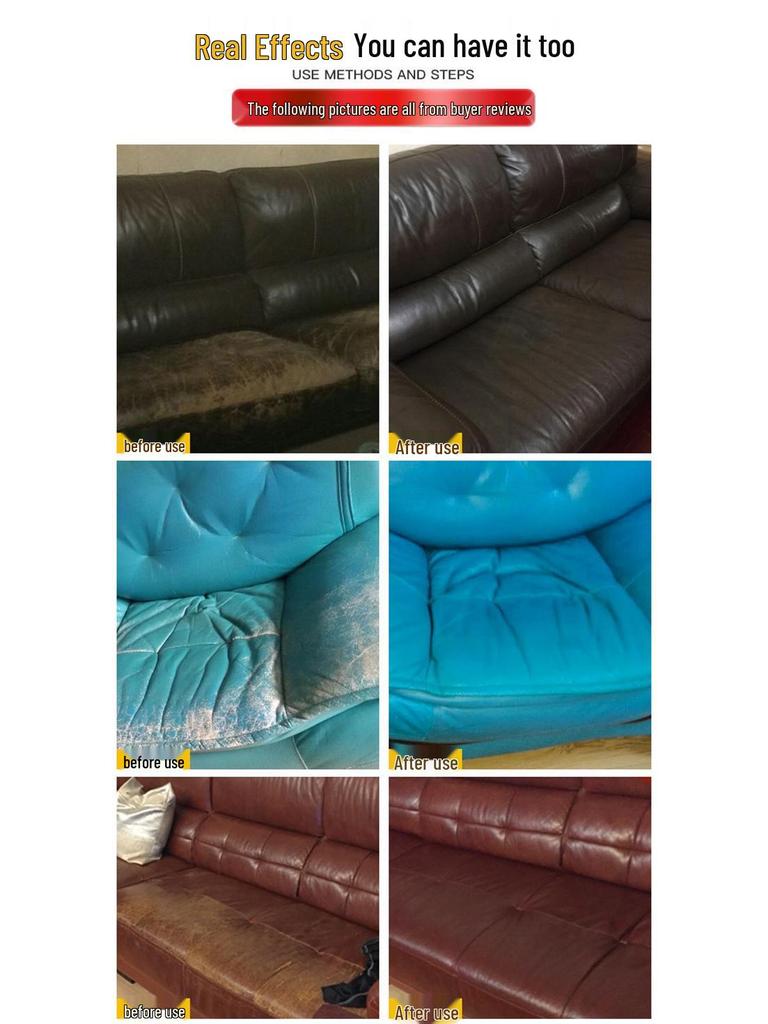 EIDECHSE Leather Color Restorer: Genuine Leather Dye for Sofas, Bags, Clothes, Jackets, and Shoes.