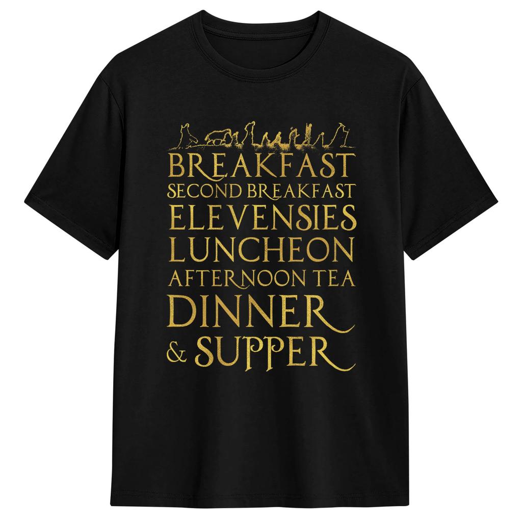 LOTR Tower of Mordor Unisex T Shirts Humor Tees Short Sleeve Crew Neck TShirts Cotton Adult Clothing