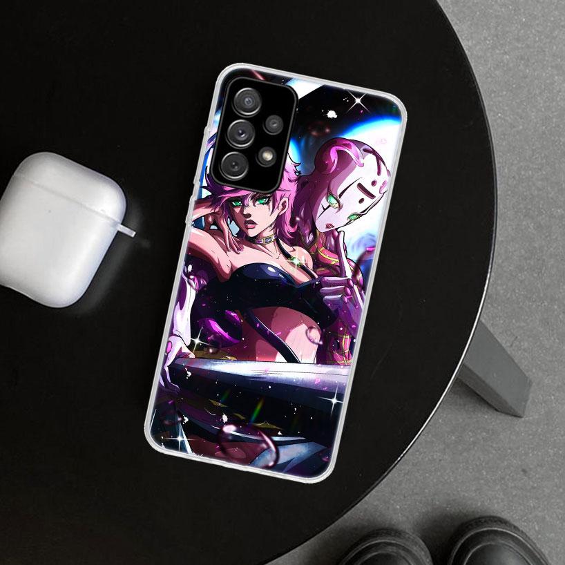 Крутой чехол для телефона JoJo's Bizarre Adventure для Samsung Galaxy A12 A22 A32 A52 A72 A02S A51 A50S A31 A20S A10S Note 20 Ultra