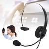 Telephone Monaural Headset Landline Phone Headphone with Microphone for Home Use
