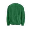 Women's Solid Color Crew-neck Long Sleeve Thread Solid Color Casual Sweater Top