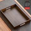 Прямоугольный бамбуковый сервировочный поднос в японском стиле