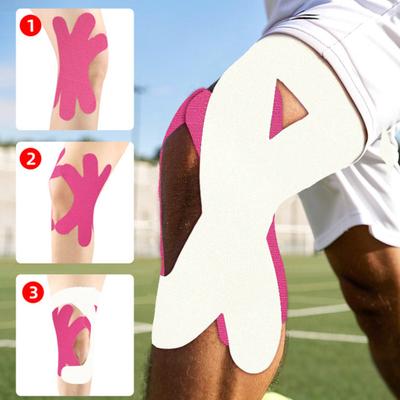 Эластичный мышечный пластырь для колена, плеча, локтя, водонепроницаемая кинезиологическая лента для спортсменов, удобные физиотерапевтические ремни для мужчин и женщин