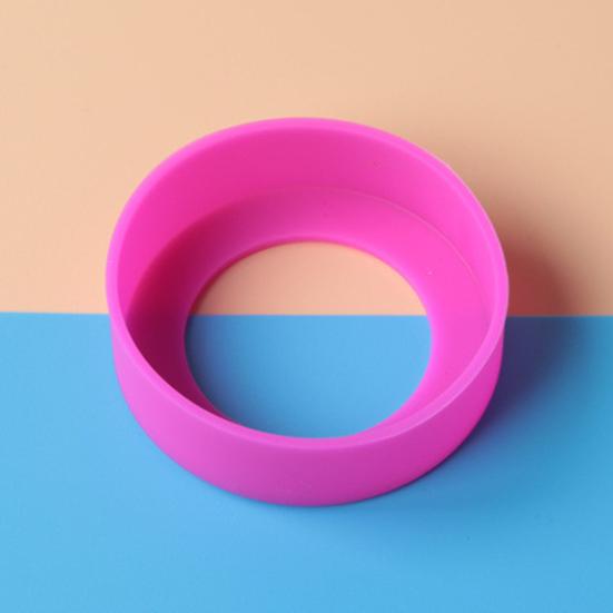 Нижняя крышка бутылки, противоударная, противоскользящая, силиконовая вакуумная чашка, термокружка, изолированный защитный рукав, для домашнего использования