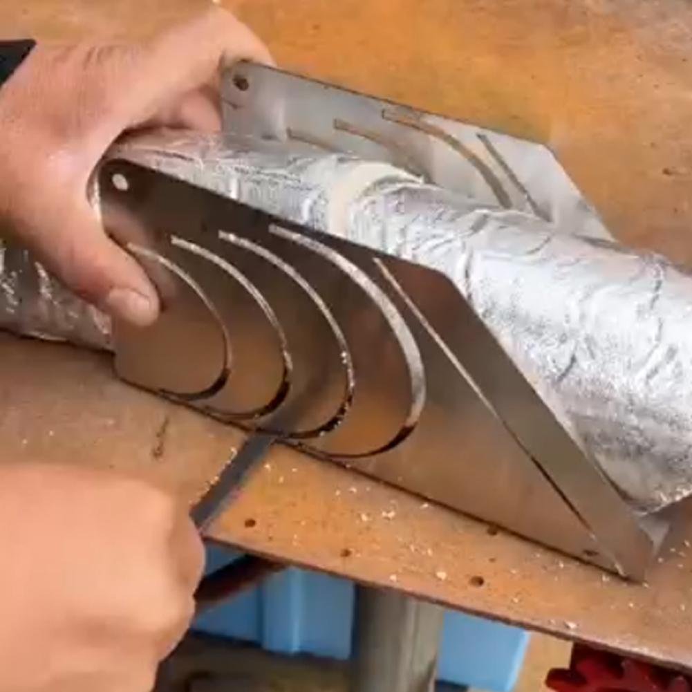 45. Резак для труб из резиновой изоляции, инструмент для резки пенопластовых труб, инструмент для кондиционирования воздуха, вспомогательный инструмент E5N1