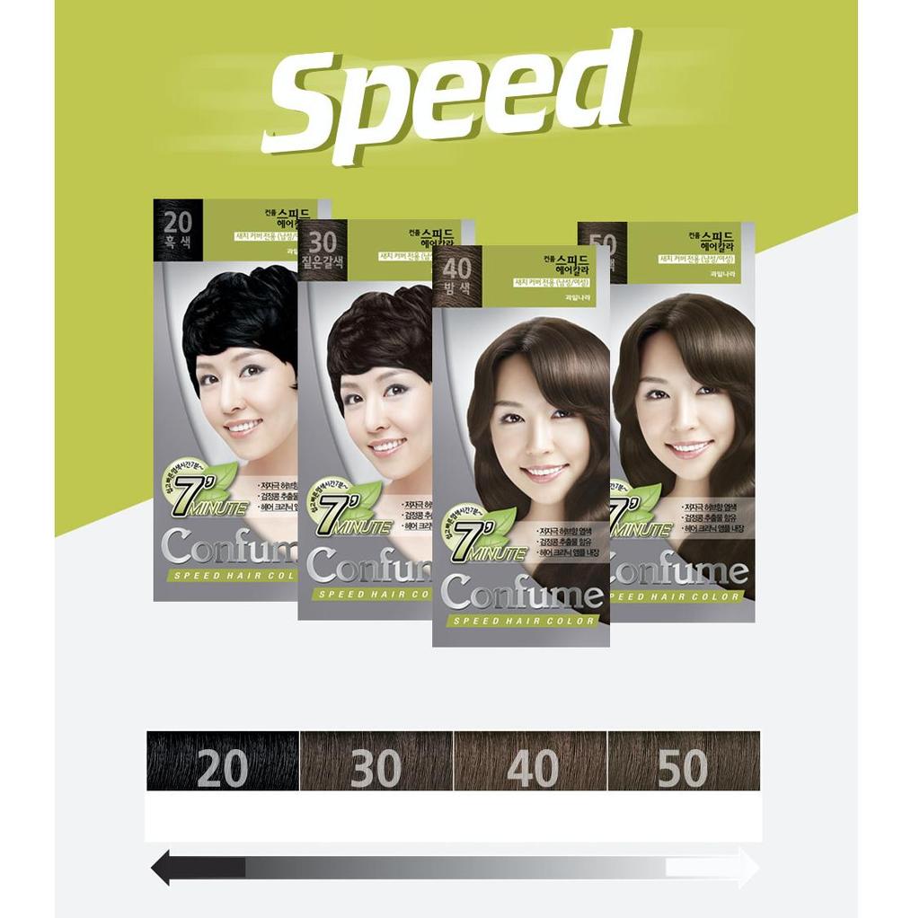 Краска для волос Fruit Nara Confume Speed (краска) - 4 цвета