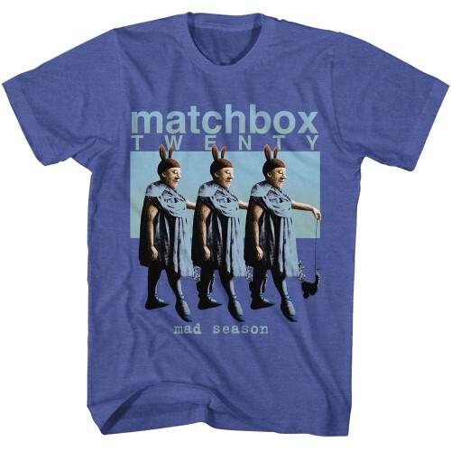 Matchbox Twenty Mad Season Royal Heather T-Shirt Unisex T-Shirt