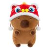 Awakening Capybara Lion Cartoon Plush Toys Soft Fill Doll Children Gift Festival
