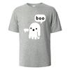 BOO Забавная уличная футболка с принтом для мужчин и женщин 100% хлопок Летние дышащие базовые футболки с коротким рукавом Круглый вырез Оверсайз