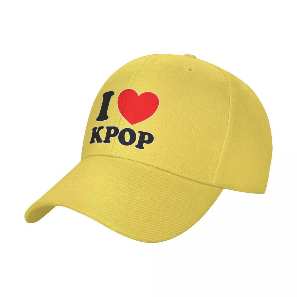 Бейсбольная кепка I heart Kpop, рождественские шляпы, шляпа для женщин, унисекс