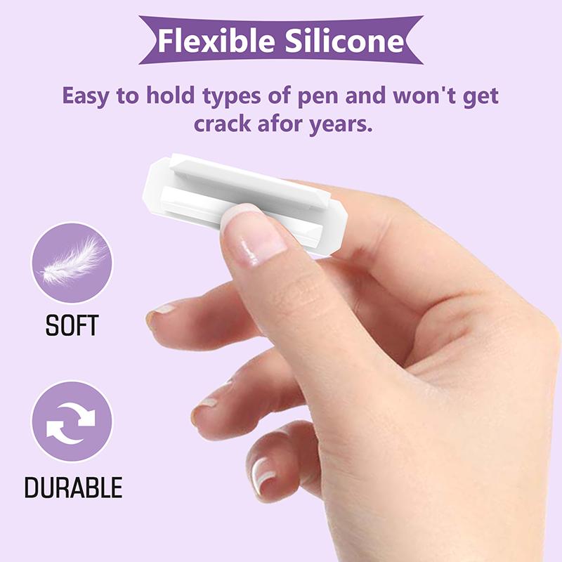 Самоклеящийся силиконовый зажим для ручки, настенный зажим для карандаша, настольный маркер, держатель для шариковой ручки, органайзер для домашнего офиса