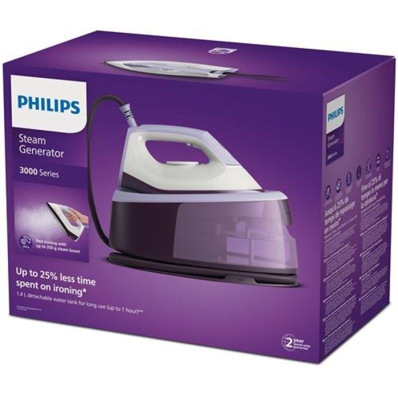 Philips PSG3000/30 Steam Generator 2400W Purple/White