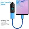 Кабель-адаптер OTG Type C USB-адаптер типа C для Xiaomi Samsung S20 Huawei OTG Кабель-переходник для передачи данных для MacBook Pro
