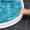 Yousheng 100/200CM Collapsible Shower Threshold Water Dam Self Adhesive Silicone Waterproof Barrier Strip Kitchen Bathroom Dry Wet Separation Bendable