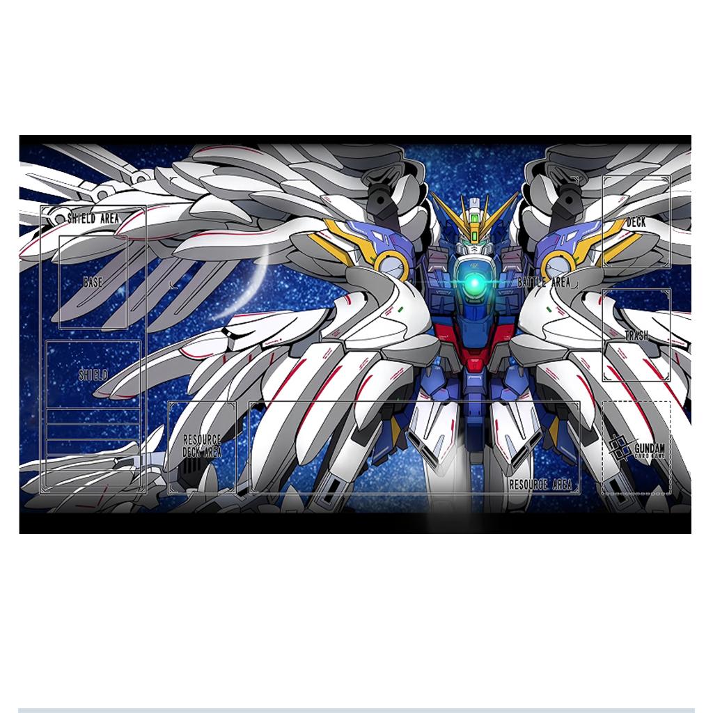 Игровой коврик Gundam Своими руками Ведьма с Меркурия Резиновый Противоскользящий Коврик для карточных игр GCG Аниме Подарок