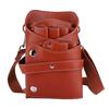 Portable Barber Scissors Waist Bag Hair Clipper Comb Hairdressing Tool Storage BagBrown