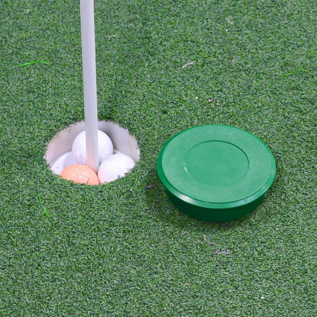 Golf Green Hole Cup Cover Golf Practice Training Aids for Outdoor Backyard Golf Cup Cover Golf Hole Putting Green Cover