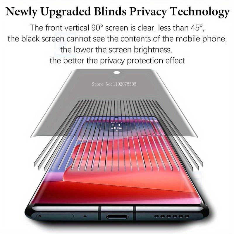 2 шт. Гидрогелевая пленка для полной защиты конфиденциальности для Motorola Edge 60 Fusion 60 Stylus 50 Ultra 40Pro 50 Neo Антишпионская мягкая пленка Без стекла