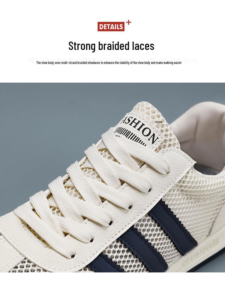 Новые мужские сетчатые дышащие летние кроссовки для бега и повседневной носки - Легкие, удобные и с мягкой подошвой, кроссовки Forrest Gump.